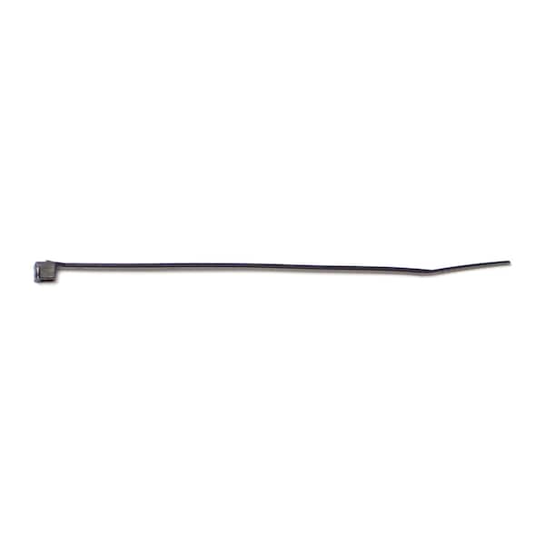 Midwest Fastener Cable Tie, 30 in L, Black, Nylon, 175 lb Strength, 50 PK 08069 - main